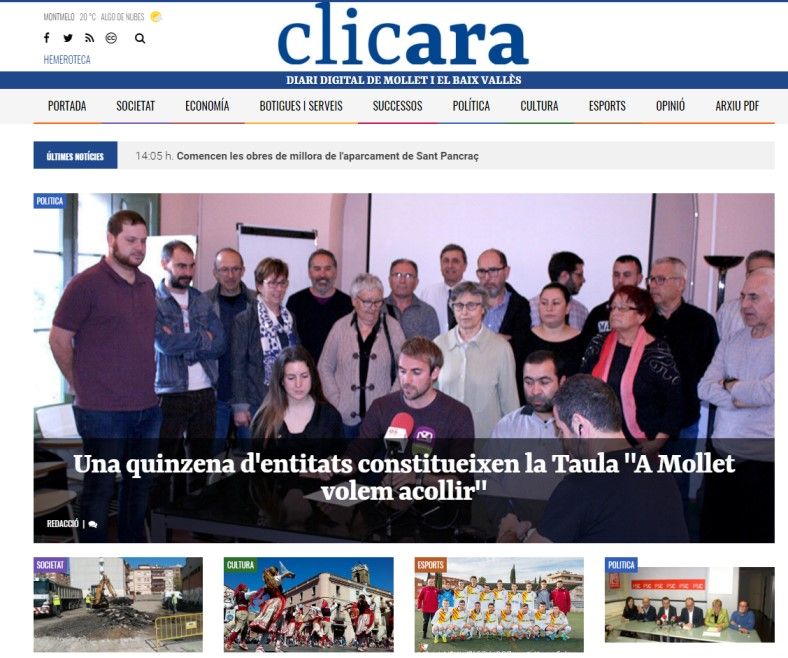 Clicara.cat nou diari digital a Mollet del Vallès i Baix Vallès noticies d’actualitat