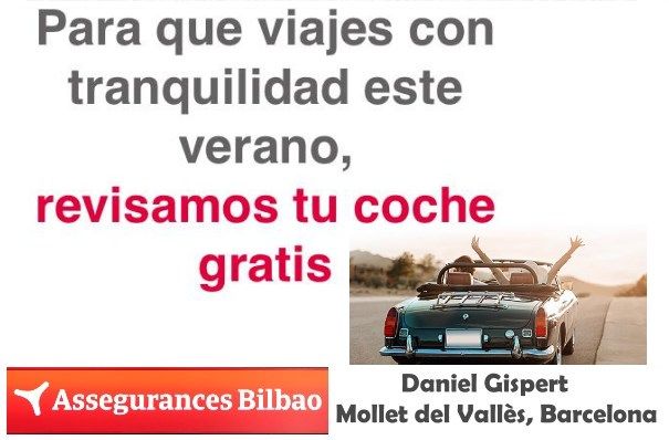 Assegurances Bilbao, Mollet del Vallès,Barcelona, seguro de coche con revisión gratuita Autopresto