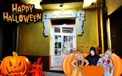 Restaurant La Marieta, Mollet del Vallès,Barcelona, menú diario 10,60€, menú para grupos y carta selecta, Feliz Halloween