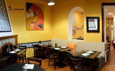 Restaurante La Marieta, íntimo y familiar, menú diario especial, aniversarios,cenas románticas, comuniones, bodas y celebraciones en Mollet del Vallès