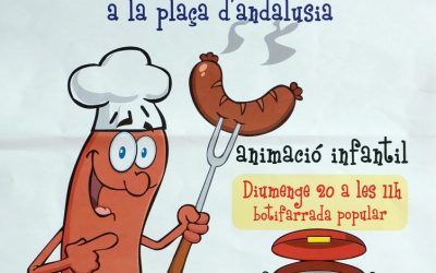 Edición de Fira Comerç Riera Seca, BUTIFARRADA POPULAR, amb beguda 3€, Comercios Mollet