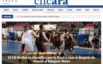 Clicara.cat nou diari digital a Mollet del Vallès i Baix Vallès, l’evolució de molletama.cat