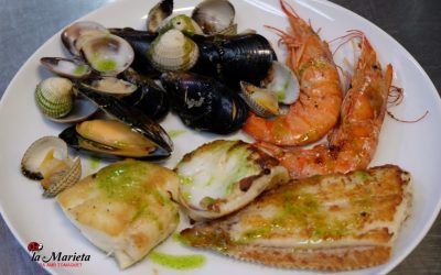 Restaurant La Marieta, Mollet del Vallès,Barcelona, tel. 93 593 31 83, menú especial sábados 23€  incl.bebida y postre