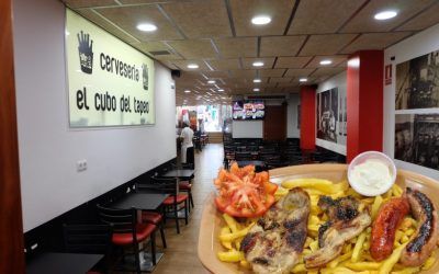 El cubo del tapeo, la mejores nuevas tapas en Mollet del Vallès,Barcelona, gran terraza de verano 2017, tel. 930 16 13 54.