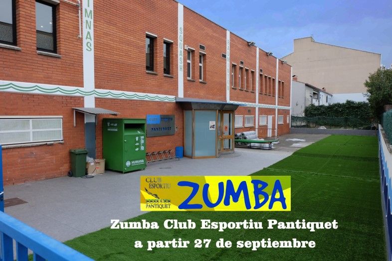 Gimnàs Pantiquet, Club Esportiu Pantiquet,Mollet del Vallès,Barcelona, NUEVA ACTIVIDAD -ZUMBA- días miércoles 17:30 y viernes 18:15, empieza 27 de septiembre de 2017