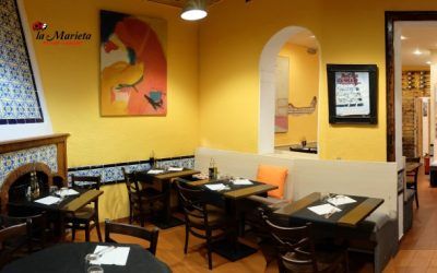 Menús para grupos en Mollet del Vallès Barcelona, Restaurante La Marieta, íntimo y familiar, aniversarios,cenas románticas, cenas de empresa