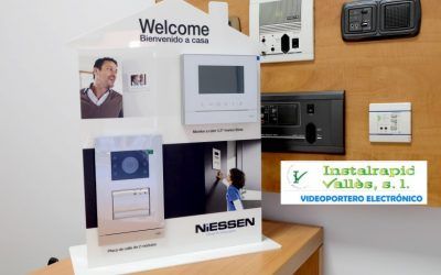 Instalrapid Vallès S.L.Mollet del Vallès, Barcelona, tel.935700906, vídeo porteros digitales ABB para comunidades vecinos.