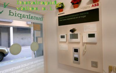 Instalrapid Vallès S.L.,Mollet del Valles, Barcelona, vídeo porteros digitales ABB para comunidades vecinos,instalación y reparación, taller propio