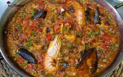Restaurante La Marieta,Mollet del Valles, Barcelona, paella de marinera, Menú degustación. Todos los viernes 25€ y los sábados 30€ , incluye mariscada