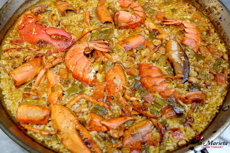 Restaurante La Marieta,Mollet del Valles, Barcelona,comer el mejor arroz en paella mixta, de marisco o de bogavante, menú degustación todos los viernes