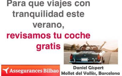 Tu seguro de auto, 2019 ,revisión gratuita de assegurances Bilbao Mollet del Vallès, Barcelona