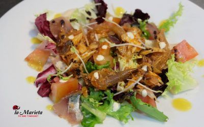 Para disfrutar un menú diario en Mollet del Vallès,Barcelona, restaurant la Marieta