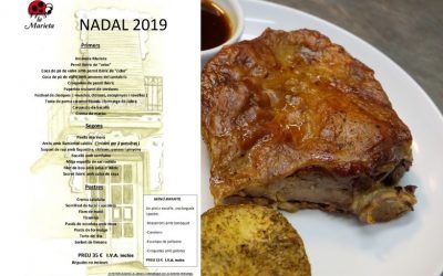 Donde comer estas fiestas de Navidad 2019 y reyes,restaurante la Marieta, Mollet,Barcelona