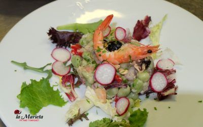 Menú diario La Marieta de Mollet, restaurante íntimo y acogedor, cocina tradicional.