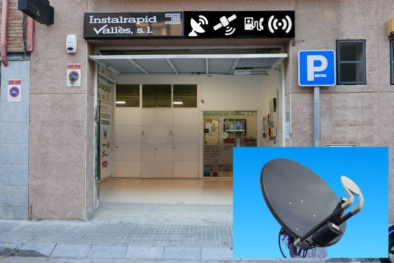 Instalador de antenas TDT y parabólicas, mantenimiento y reparación, Instalrapid Vallès en Mollet, Barcelona
