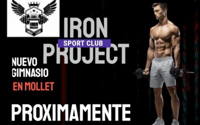 Nuevo gimnasio en Mollet Iron Project Sport Club-PRÓXIMAMENTE